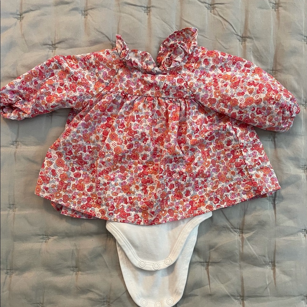 Jacadi 3 Month Flower Dress